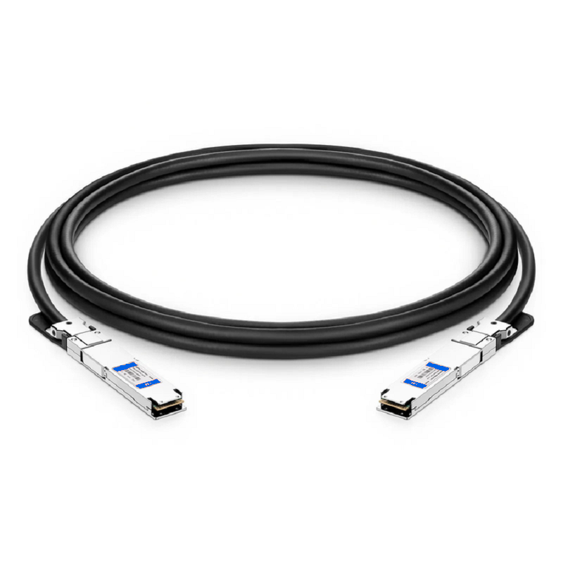 SFPS 2m (7ft) NVIDIA/Mellanox Compatible 400G OSFP 8 x 50G PAM4 Flat Top Ethernet Passive Direct Attach Copper Twinax Cable
