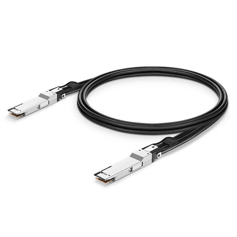 SFPS 2m (7ft) Generic Compatible 800G QSFP-DD 8 x 100G PAM4 Active Direct Attach Copper Twinax Cable