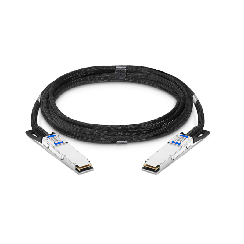 SFPS 1m (3ft) Generic Compatible 400G QSFP112 4 x 100G PAM4 Active Electrical Cable