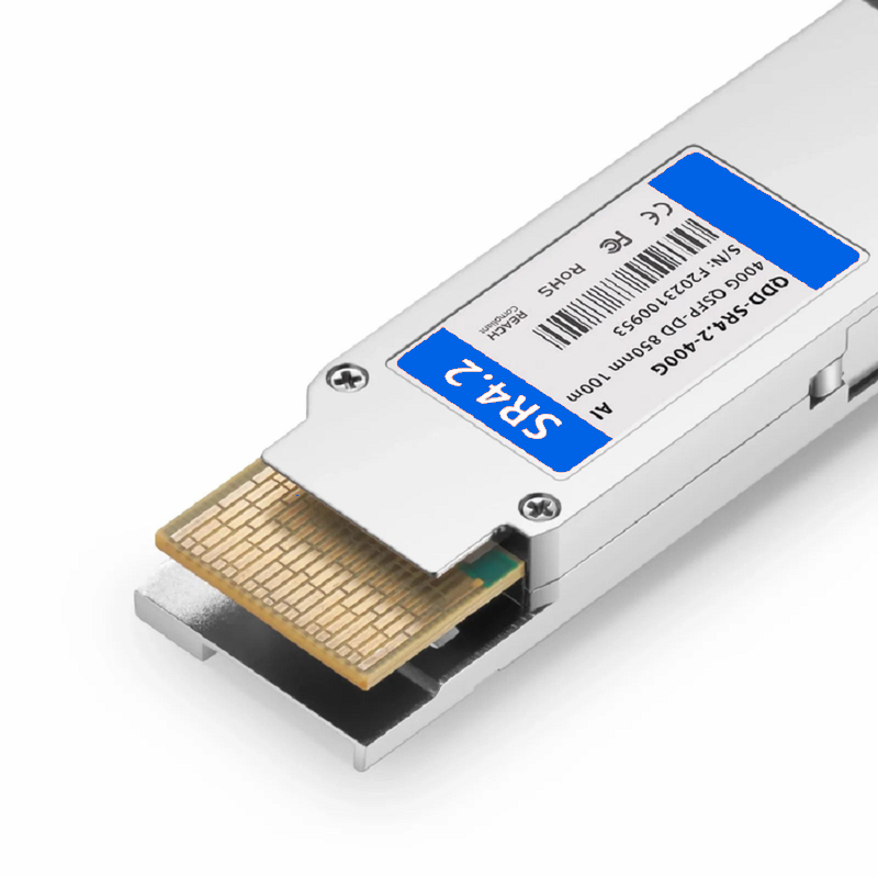 SFPS Arista QDD-400G-SRBD Compatible 400GBASE-SR4.2 QSFP-DD 8 x 50G PAM4 850nm 100m MPO-12/UPC MMF Optical Transceiver Module, Breakout to 4 x 100G-SR1.2