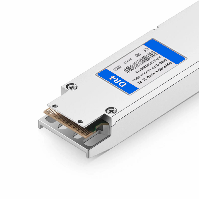 SFPS Arista Networks OSFP-400G-DR4 Compatible 400GBASE-DR4 OSFP Finned Top 8 x 50G PAM4 1310nm 500m DOM MPO-12/APC SMF SiPh-Based Optical Transceiver Module, Breakout to 4 x 100G-DR