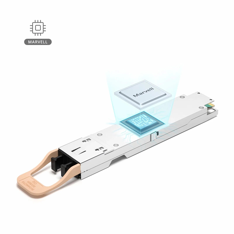 SFPS Arista Networks OSFP-800G-2VSR4 Compatible 800GBASE 2xSR4/SR8 OSFP Finned Top 8 x 100G PAM4 850nm 50m DOM Dual MPO-12/APC MMF Optical Transceiver Module