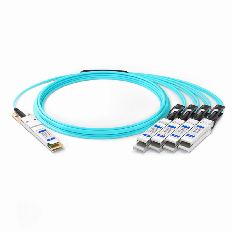 SFPS 5m (16ft) Arista Networks Compatible 200G QSFP-DD 8 x 25G NRZ to 8 x 25G SFP28 25G NRZ Active Optical Breakout Cable