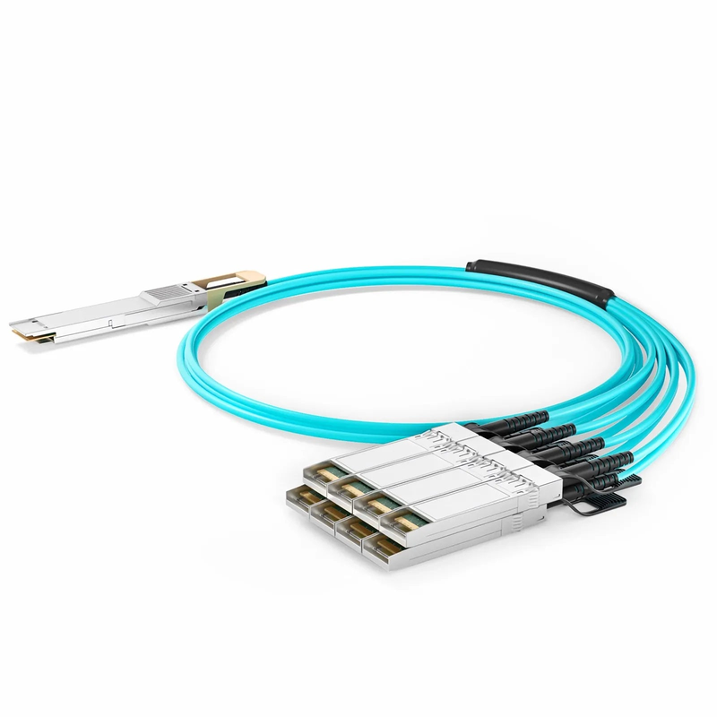 SFPS 10m (33ft) Arista Networks Compatible 200G QSFP-DD 8 x 25G NRZ to 8 x 25G SFP28 25G NRZ Active Optical Breakout Cable