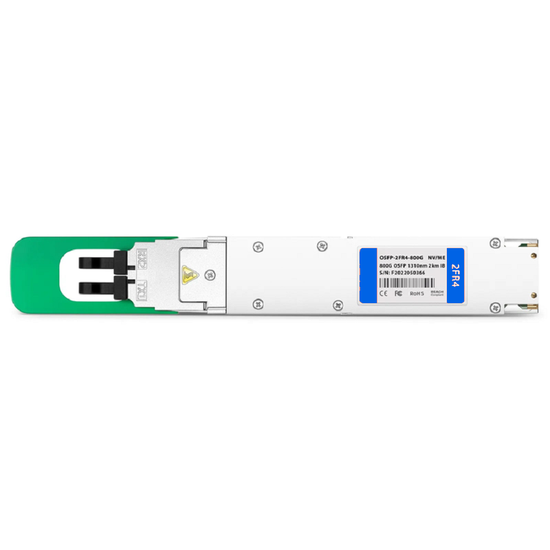 SFPS Arista Networks OSFP-800G-2FR4 Compatible 800GBASE 2 x FR4 OSFP Closed Finned Top 8 x 100G PAM4 1310nm 2km DOM Dual Duplex LC/UPC SMF Optical Transceiver Module