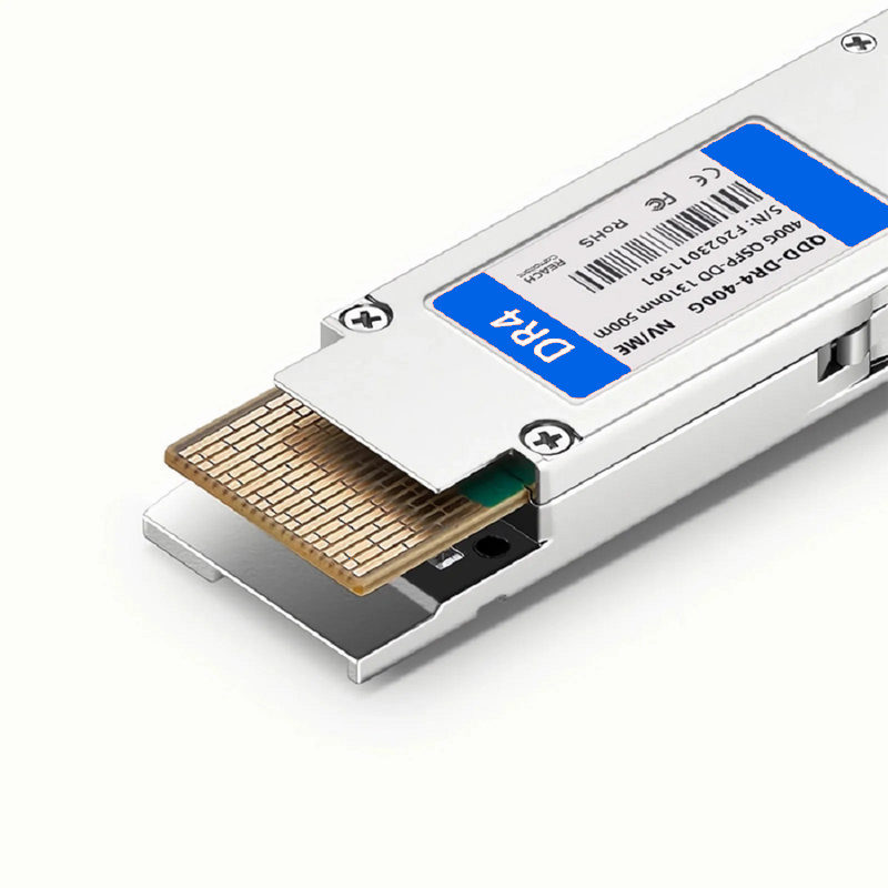 SFPS Arista Networks QDD-400G-PLR4 Compatible 4 x 100GBASE-LR QSFP-DD 1310nm 10km DOM MPO-12/APC SMF Optical Transceiver Module, Breakout to 4 x100G-LR