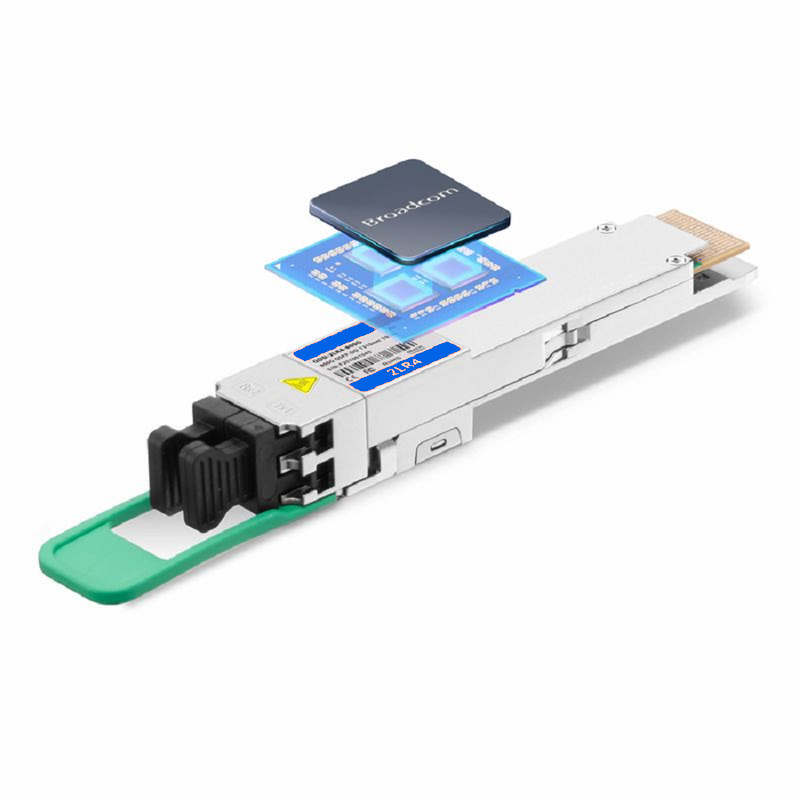 SFPS Cisco Compatible 800GBASE 2x LR4 QSFP-DD 8 x 100G PAM4 1310nm 10km DOM Dual Duplex LC/UPC SMF Optical Transceiver Module