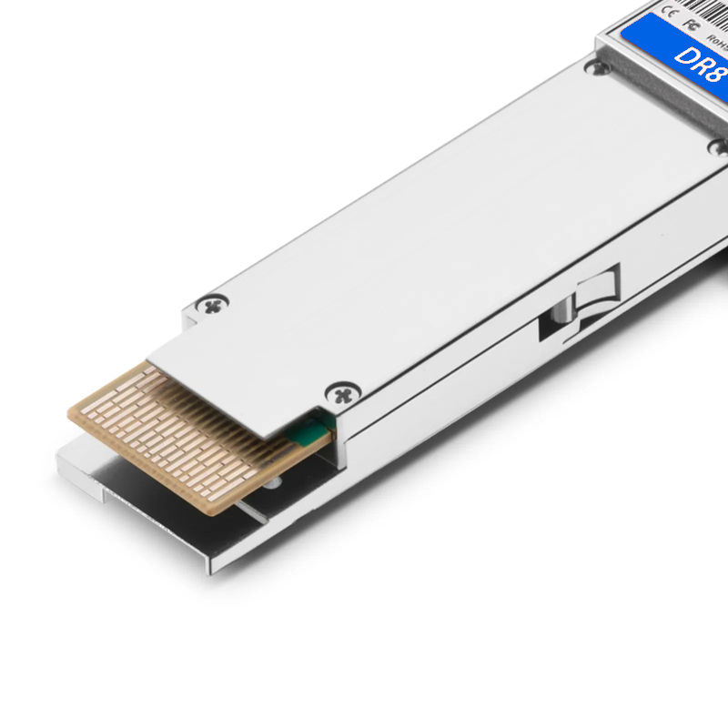 SFPS Cisco Compatible 800GBASE 2xDR4/DR8 QSFP-DD 8 x 100G PAM4 1310nm 500m DOM Dual MPO-12/APC SMF Optical Transceiver Module