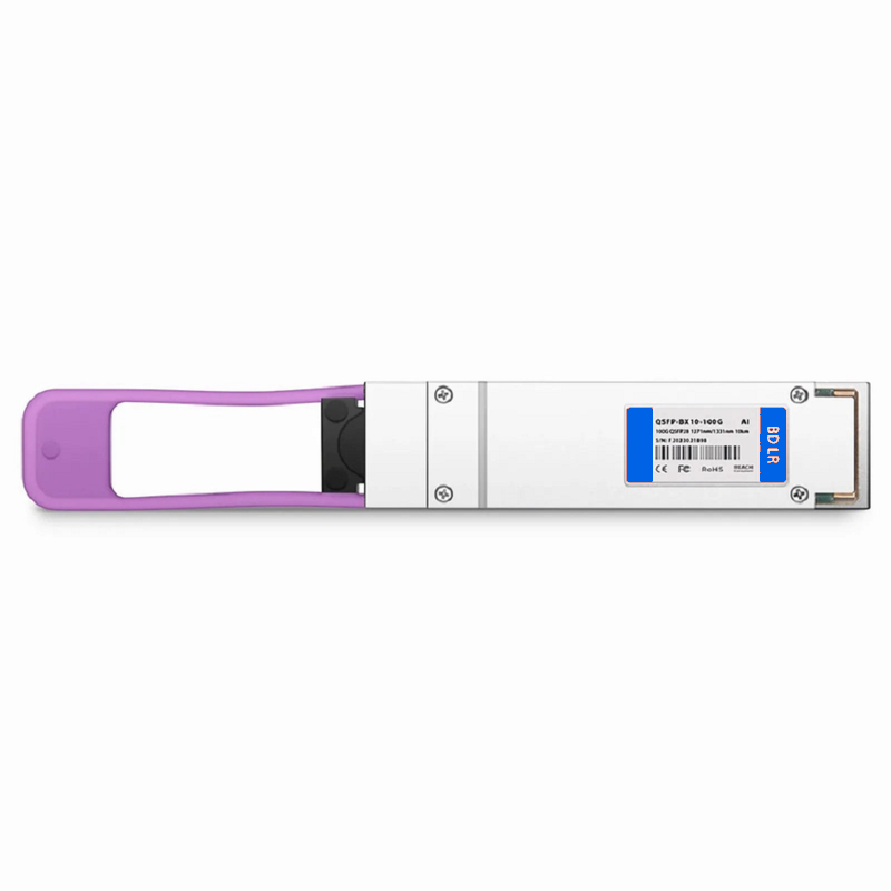 SFPS Arista Networks Compatible 100GBASE-BX10-U QSFP28 BiDi 4 x 25G NRZ 1271nm-TX/1331nm-RX 10km DOM Simplex LC/UPC SMF Optical Transceiver Module
