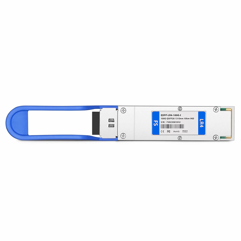 SFPS Cisco QSFP-100G-LR4-I Compatible 100GBASE-LR4 QSFP28 4 x 25G NRZ 1310nm 10km DOM Duplex LC/UPC SMF Optical Transceiver Module (Industrial)