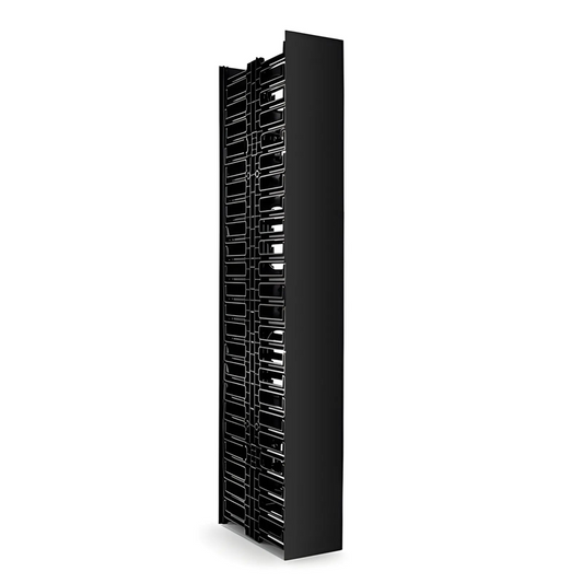 SFPS Vertical Dual Sided Cable Manager, 45RU, Bend Radius Finger, 4.9 in. Wide