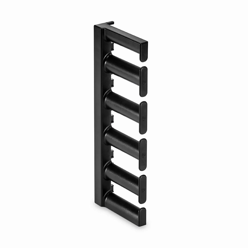 SFPS Vertical Single Sided Cable Manager, 5RU, Bend Radius Finger, 1.02 in. Wide
