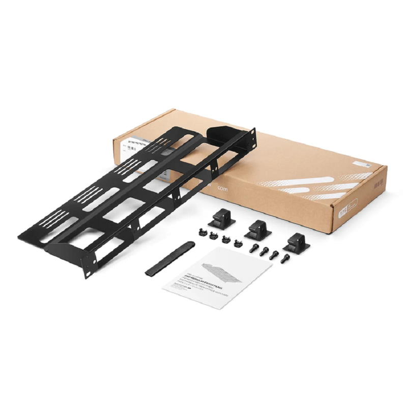 SFPS FHDA High Density 1U Rack Mount Modular Enclosure Unloaded, Rear Cable Managers, Holds up to 4 x FHDA Cassettes or Panels, 144 Fibers (LC)