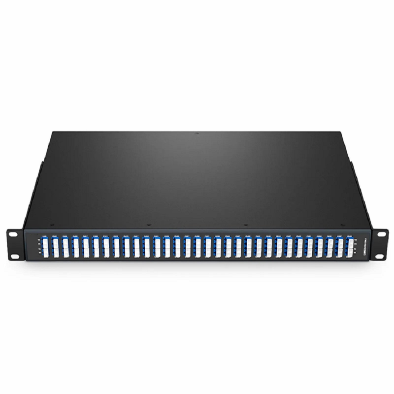 SFPS 60 Channels Odd DWDM Mux Demux, Super C-band 100GHz 190.75-196.65THz, with Monitor Port, 6.0dB Typical IL, LC/UPC, Dual Fiber, FMU 1U Rack Mount