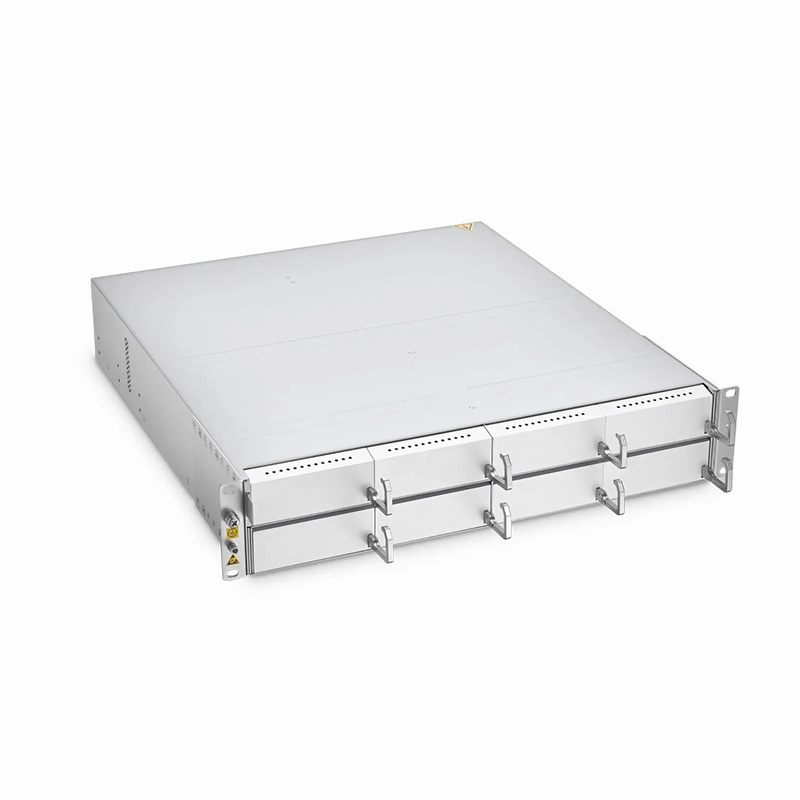 SFPS D7000-CH2U, 8 Slots 2U Unloaded Chassis, Support Single-wavelength 200G/400G, Up to 3.2Tbps Capacity, Redundant AC PSUs, Support AmpCon-T/WebGUI Network Management