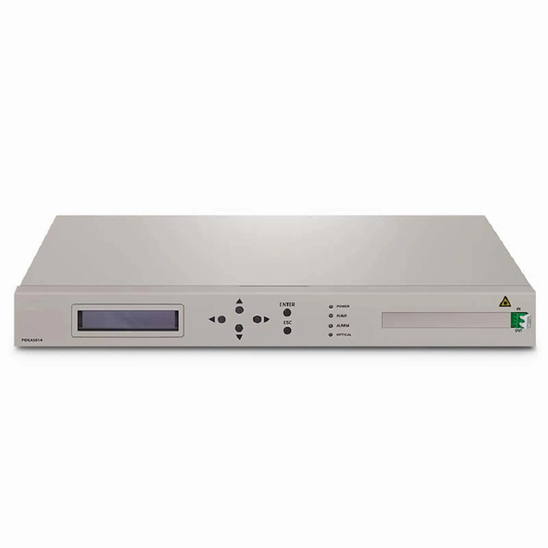 SFPS D7000 PDRA5014 Counter-propagating Distributed Raman Amplifier with 14dB Gain, 80 Wavelengths, Dual AC PSUs, 1U Rack Mount