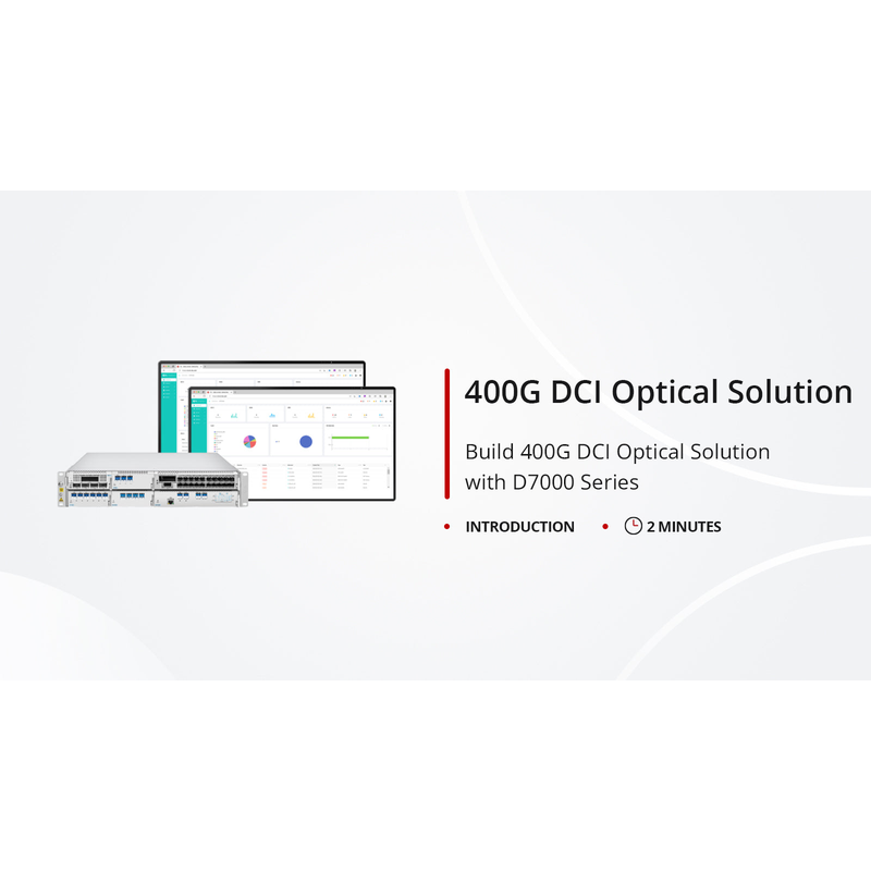 SFPS 400G DWDM Tunable CFP2 DCO 80km DOM Duplex LC/UPC SMF Coherent Optical Module, Used with D7000 Series