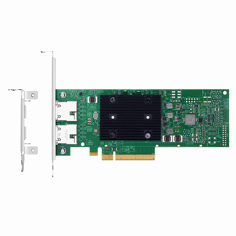 SFPS BroadcomA® BCM957416A4160C Ethernet Network Interface Card, P210TP 10GbE Dual-port RJ45, PCIe 3.0 x8, Standard & Low Profile