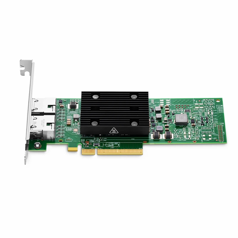 SFPS BroadcomA® BCM957416A4160C Ethernet Network Interface Card, P210TP 10GbE Dual-port RJ45, PCIe 3.0 x8, Standard & Low Profile