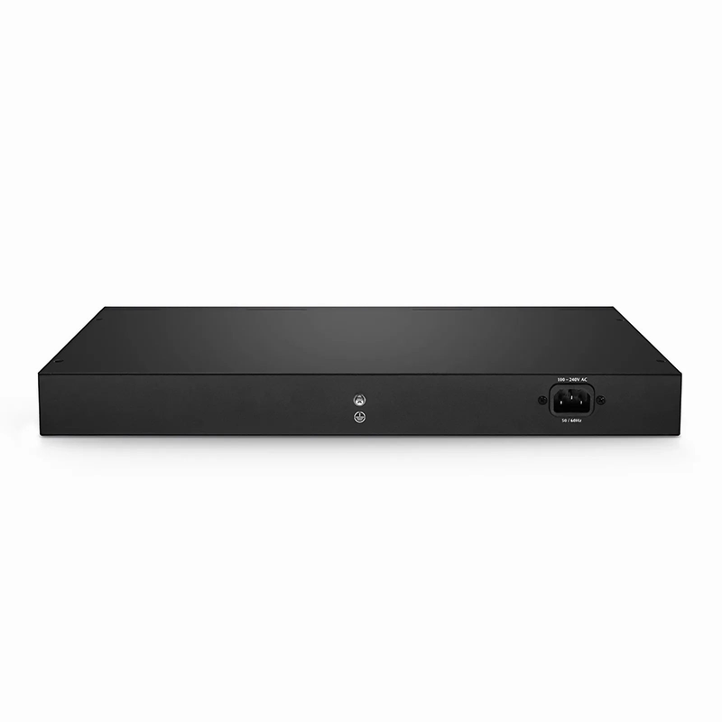 SFPS S3400-24T4FP, 24-Port Gigabit Ethernet L2+ PoE+ Switch, 24 x PoE+ Ports @370W, with 4 x 1Gb Combo Uplinks, Support ERPS