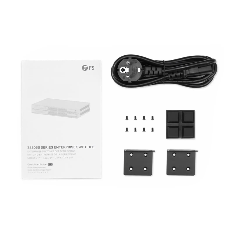 SFPS S2805S-24TF-P, 24-Port Gigabit Ethernet L2 Smart Managed PoE+ Switch, 24 x PoE+ Ports @370W, with 4 x 1Gb SFP Uplinks, Realtek Chip