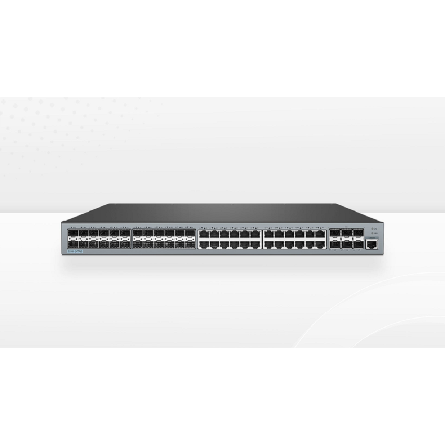 SFPS S5500-24TF6S, 48-Port Gigabit Ethernet L3 Switch, 24 x Gigabit RJ45, 24 x 1Gb SFP, with 6 x 10Gb SFP+ Uplinks, Support Stacking
