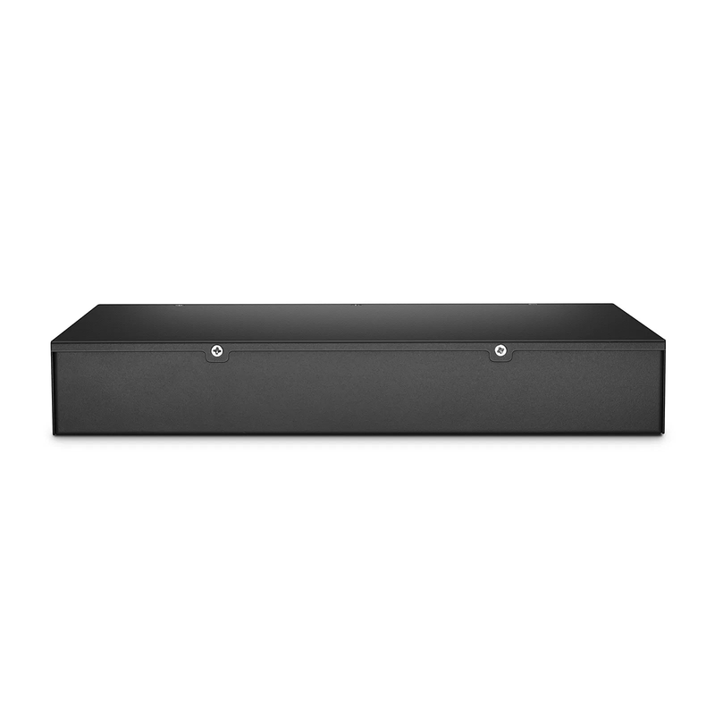SFPS S3240-8P, 8-Port Gigabit Ethernet L2+ PoE+ Switch, 8 x PoE+ Ports@120W, with 4 x 10Gb SFP+ Uplinks, Stackable Switch, Fanless