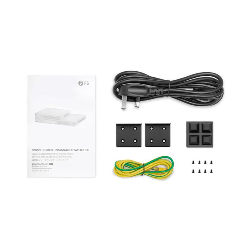 SFPS S2500L-18T2F-P, 18-Port Gigabit Ethernet L2 Unmanaged PoE+ Switch, 16 x PoE+ Ports@240W, 2 x 1Gb RJ45, with 2 x 1Gb SFP Uplinks, Desktop/Rackmount