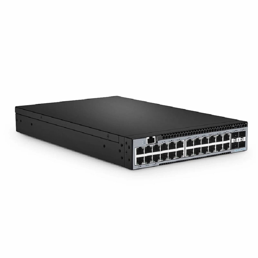 SFPS S3400C-24MG4S, 24-Port Ethernet L2+ Compact Half-Width Switch, 24 x 100M/1000M/2.5GBase-T/Multi-Gigabit, with 4 x 10Gb SFP+ Uplinks