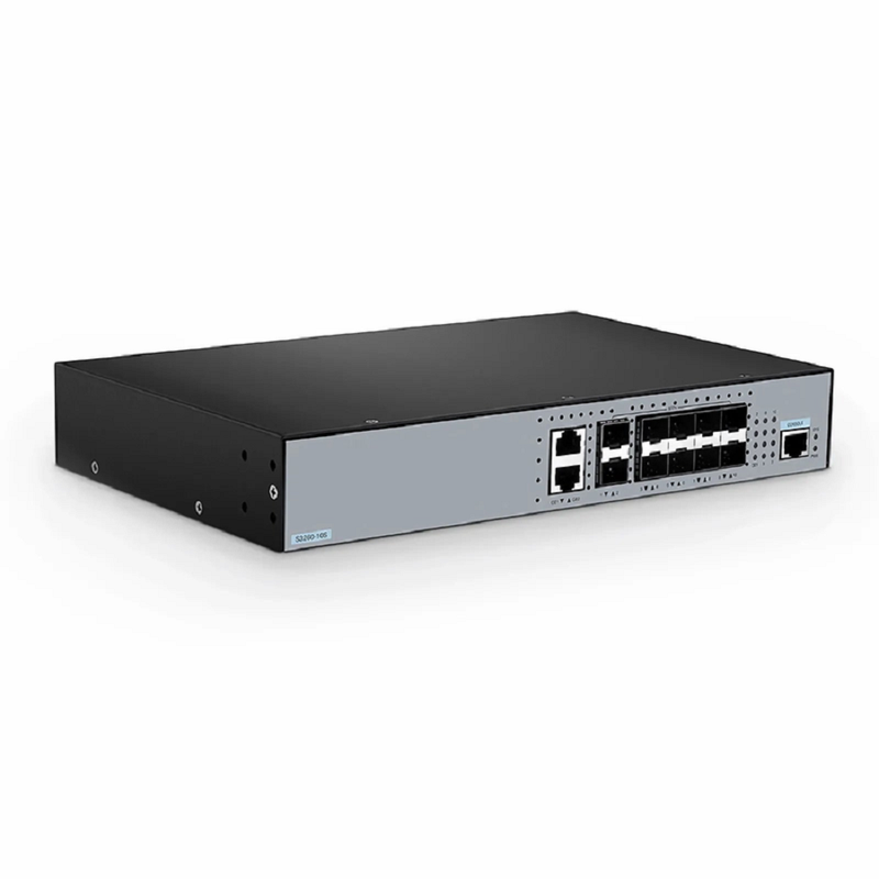 SFPS S3260-10S, 10-Port Ethernet L3 Managed Switch, 10 x 10Gb SFP+, with 2 x Gigabit RJ45, Support Stacking
