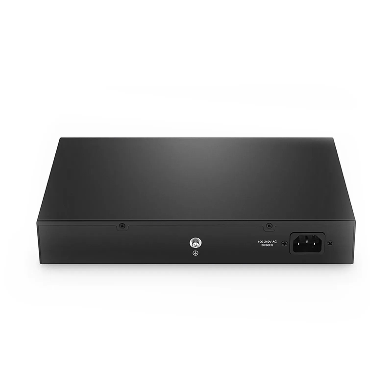 SFPS S2500L-24T, 24-Port Gigabit Ethernet L2 Unmanaged Switch, 24 x 10/100/1000M Gigabit RJ45, Fanless, Desktop/Rackmount