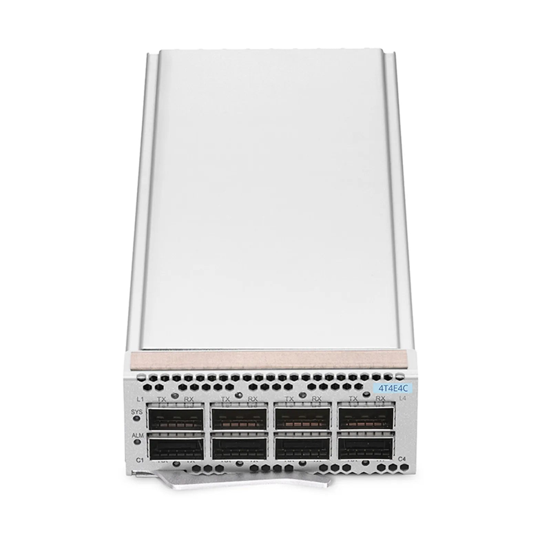 SFPS D6000 4T4E4C, 4 x 400G QSFP-DD Transponder for D6000-CH1U Managed Chassis
