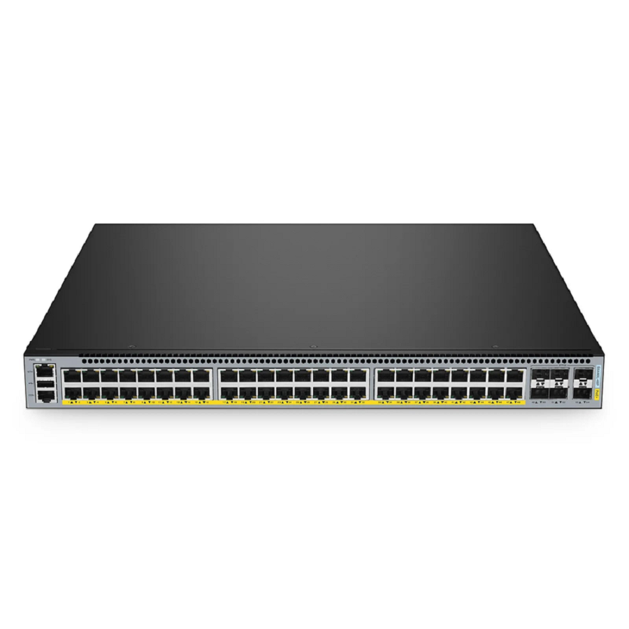 SFPS S5440L-48P, 48-Port Gigabit Ethernet L3 PoE+ Switch, 48 x PoE+ Ports @740W, with 6 x 25Gb SFP28 Uplinks, Support VXLAN & MLAG