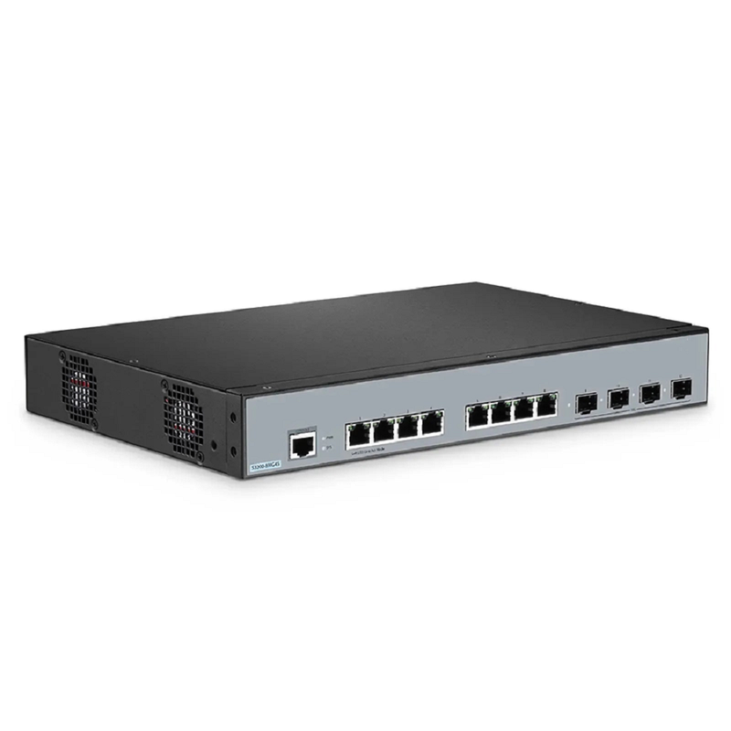 SFPS S3200-8MG4S, 8-Port Ethernet L2+ Switch, 8 x 100M/1000M/2.5G Multi-Gigabit RJ45, with 4 x 10Gb SFP+ Uplinks