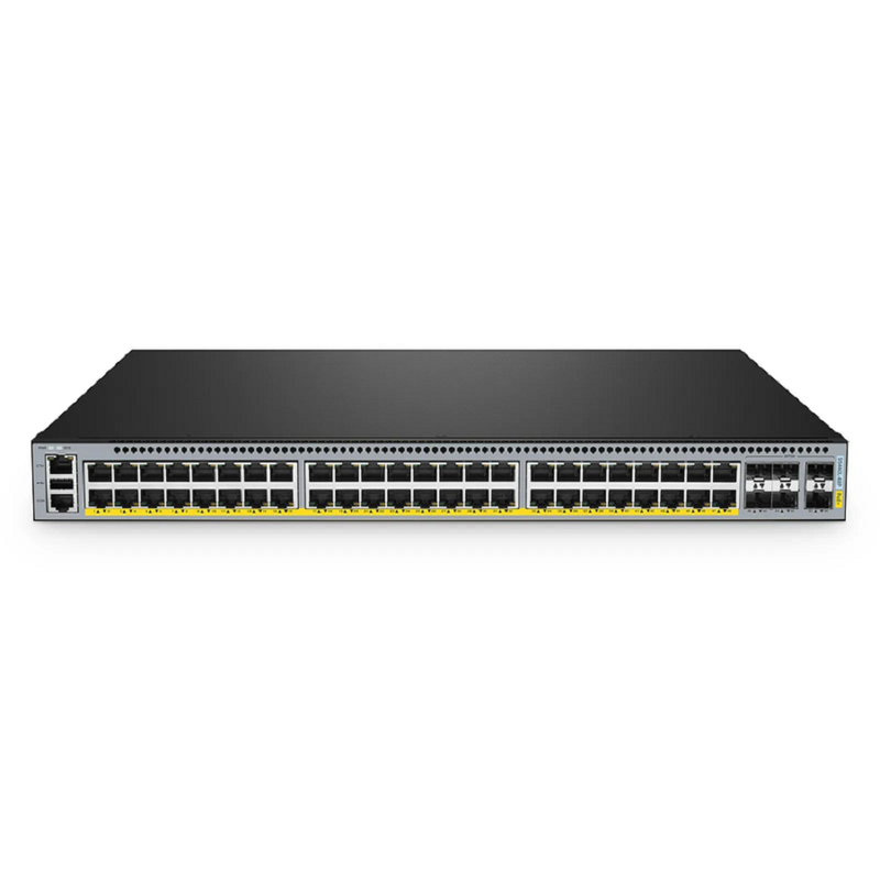 SFPS S5440L-48P, 48-Port Gigabit Ethernet L3 PoE+ Switch, 48 x PoE+ Ports @740W, with 6 x 25Gb SFP28 Uplinks, Support VXLAN & MLAG