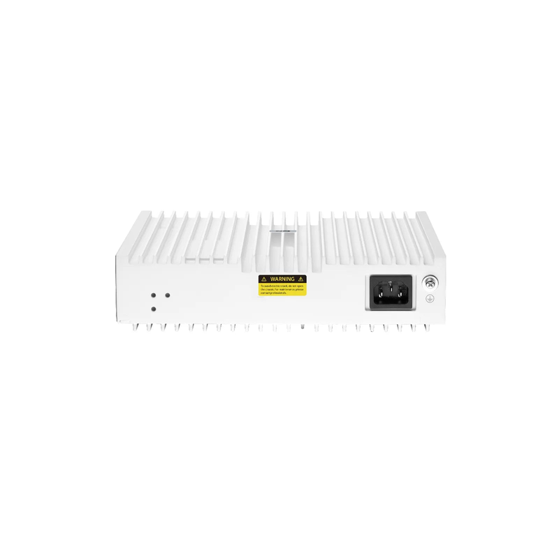 SFPS S3100-16TMS-P, 16-Port Gigabit Ethernet L2+ PoE+ Switch, 6 x PoE+ Ports, 2 x 5Gb PoE+ Ports@125W, 10 x 1Gb RJ45, with 2 x 10Gb SFP+ Uplinks, Broadcom Chip, Fanless