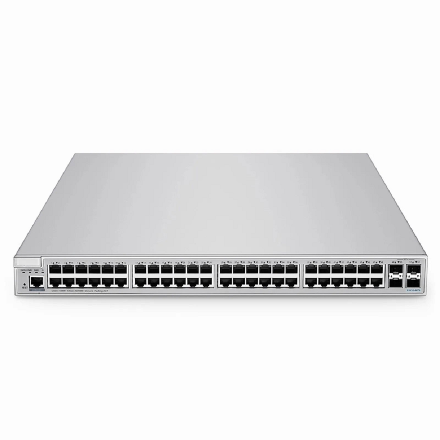 SFPS S3910-48TS, 48-Port Gigabit Ethernet L2+ Switch, 48 x Gigabit RJ45, with 4 x 10Gb SFP+ Uplinks, Stackable Switch, Broadcom Chip