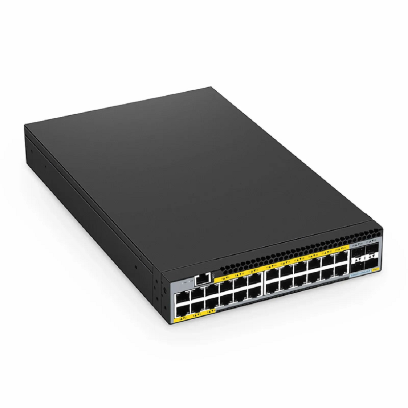 SFPS S3400C-24MG4S-P, 24-Port Ethernet L2+ PoE+ Switch, 24 x 2.5GBASE-T/Multi-Gigabit, with 4 x 10Gb SFP+ Uplinks