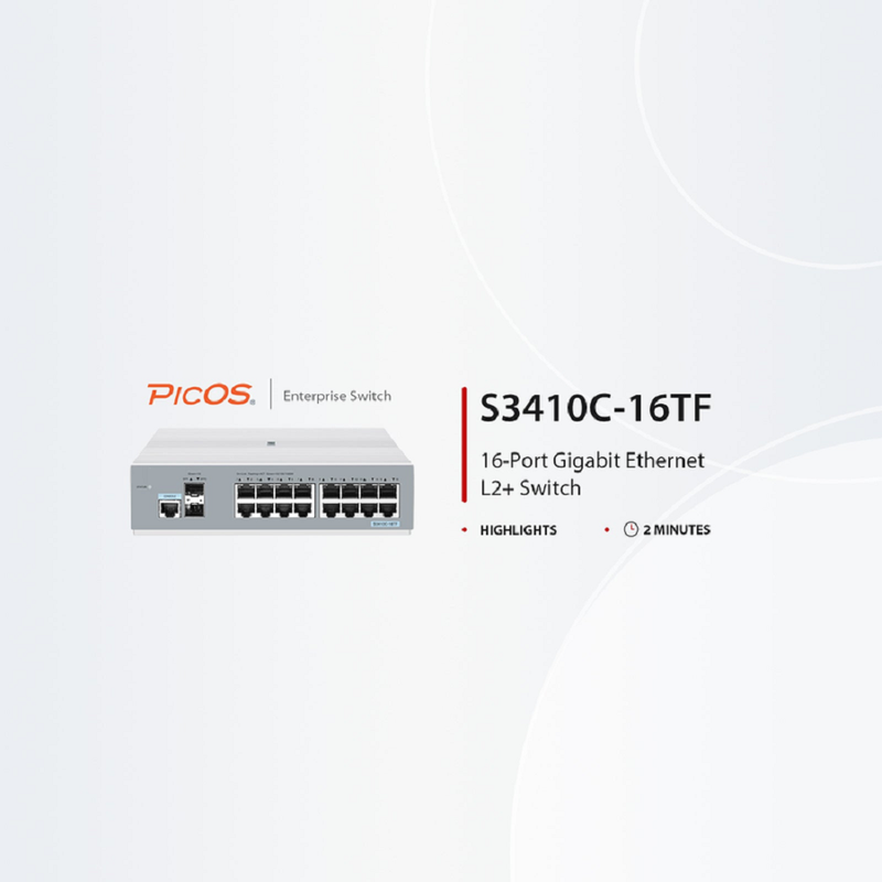 SFPS S5810-28FS, 28-Port Gigabit Ethernet L3 Switch, 20 x 1Gb SFP, 8 x 1G RJ45/SFP Combo Ports, with 4 x 10Gb SFP+ Uplinks, PicOSA®, Support MLAG, Broadcom Chip