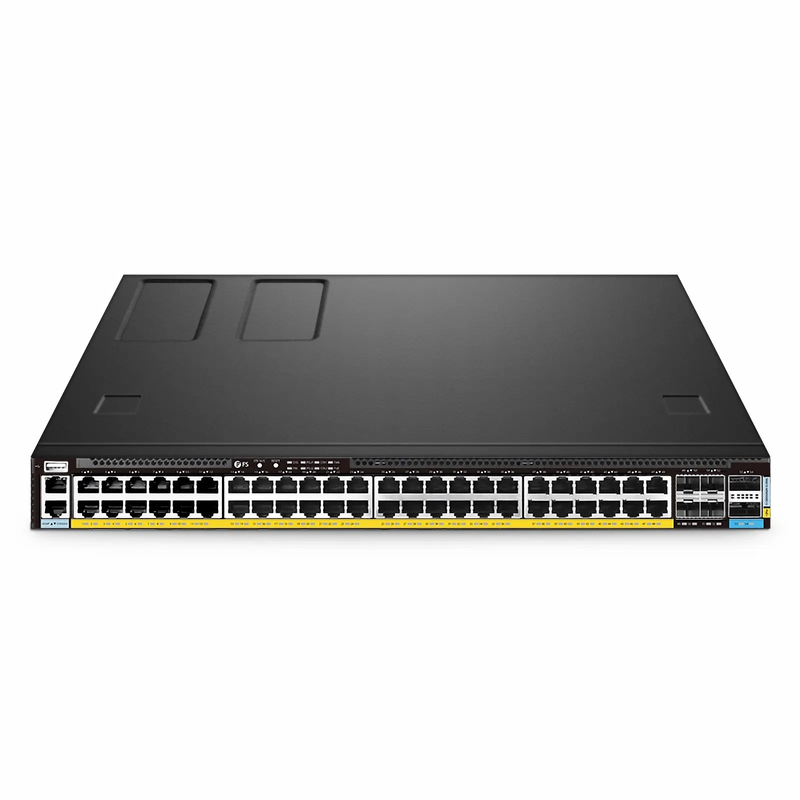 SFPS S5870-48MX6BC-U, 48-Port Ethernet L3 PoE++ Switch, 36 x 2.5Gb PoE++ Ports, 12 x 10Gb PoE++ Ports @2100W, with 4 x 25Gb SFP28 and 2 x 100Gb QSFP28 Uplinks, PicOSA®, Support EVPN-VXLAN, MLAG & Perpetual PoE, Broadcom Chip