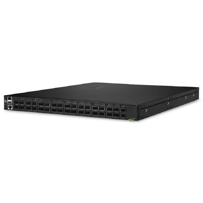 SFPS N8610-32D, 32-Port Ethernet HPC/AI Data Center Switch, 32 x 400Gb QSFP-DD, PicOSA®, Broadcom Tomahawk 4 Chip, Front-to-Back Airflow