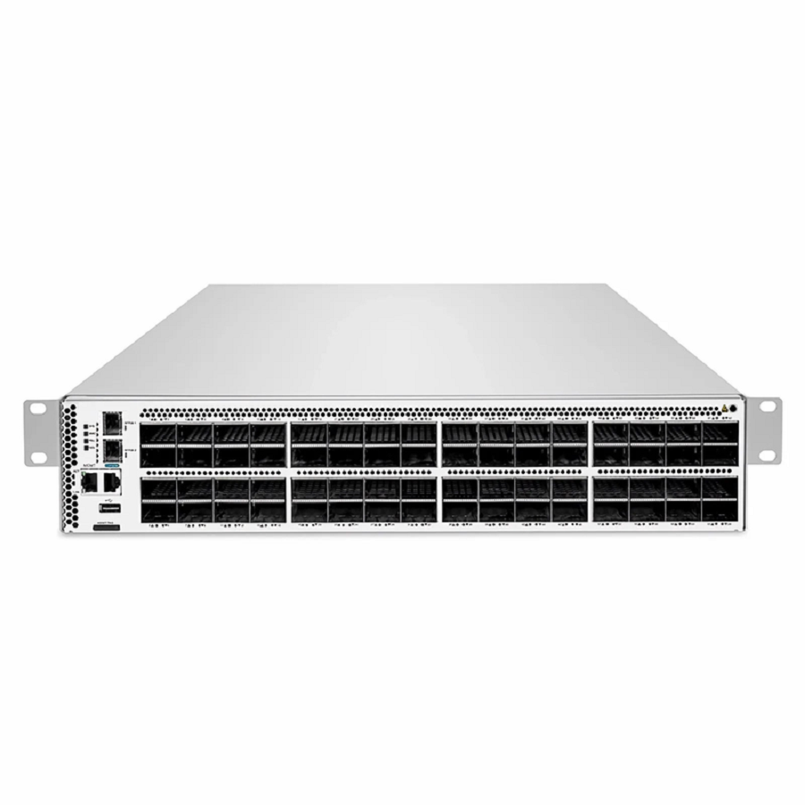 SFPS N9600-64OD, 64-Port Ethernet HPC/AI Data Center Switch, 64 x 800Gb OSFP, PicOSA®, Broadcom Tomahawk 5 Chip, Front-to-Back Airflow