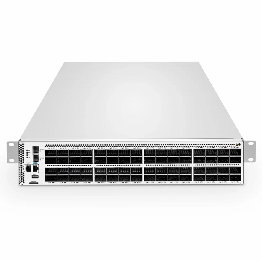 SFPS N9600-64OD, 64-Port Ethernet HPC/AI Data Center Switch, 64 x 800Gb OSFP, PicOSA®, Broadcom Tomahawk 5 Chip, Front-to-Back Airflow