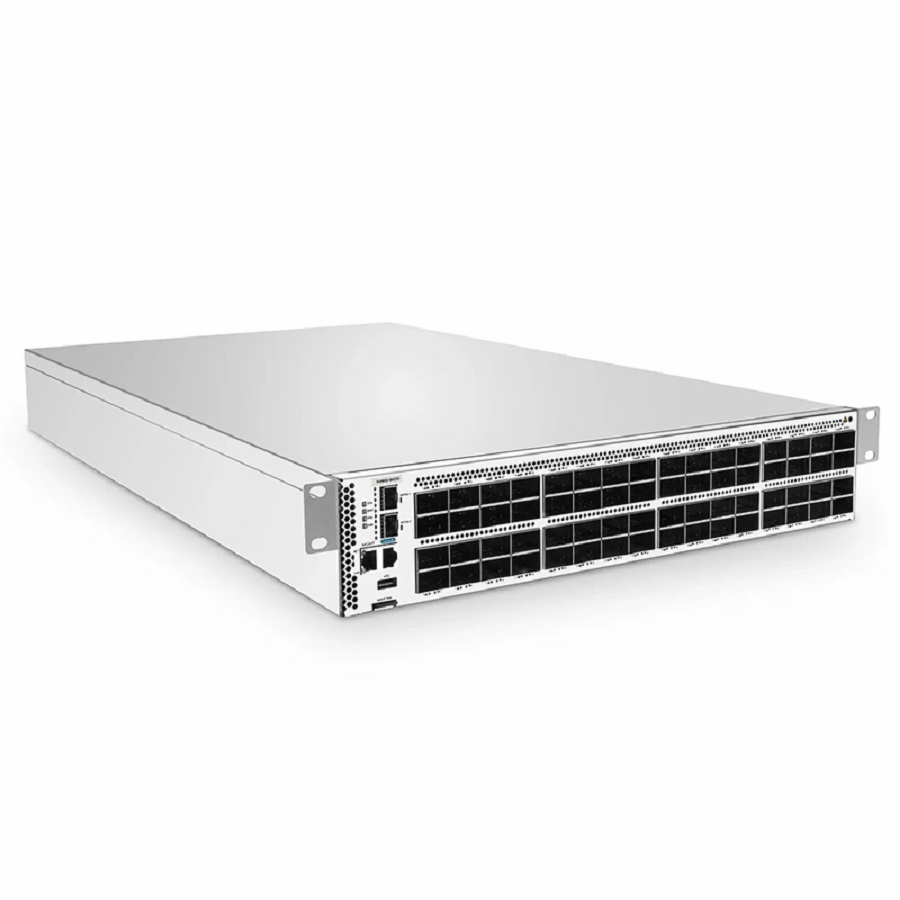 SFPS N9600-64OD, 64-Port Ethernet HPC/AI Data Center Switch, 64 x 800Gb OSFP, PicOSA®, Broadcom Tomahawk 5 Chip, Front-to-Back Airflow
