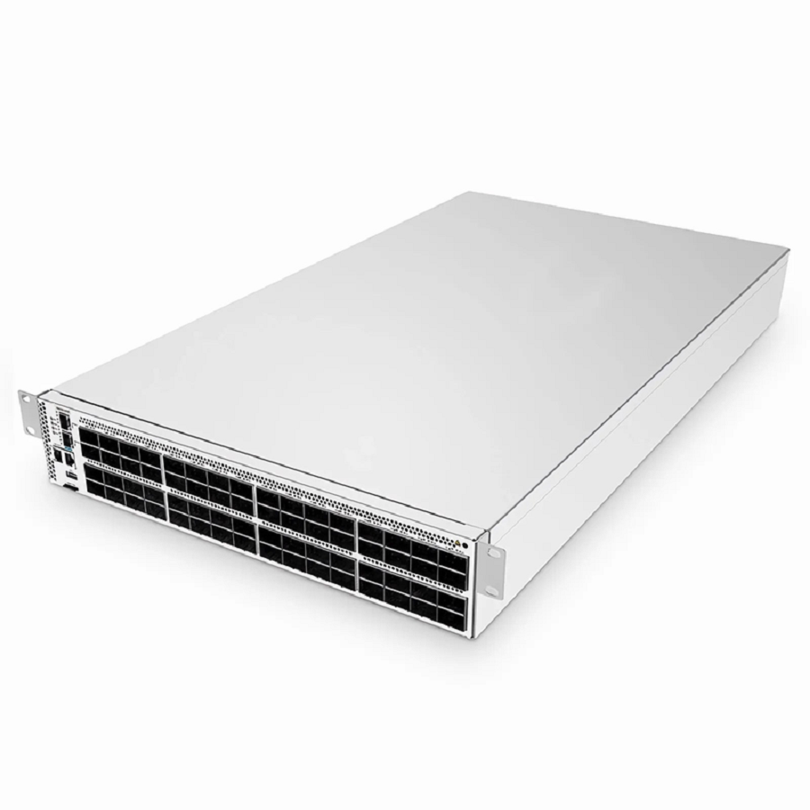 SFPS N9600-64OD, 64-Port Ethernet HPC/AI Data Center Switch, 64 x 800Gb OSFP, PicOSA®, Broadcom Tomahawk 5 Chip, Front-to-Back Airflow