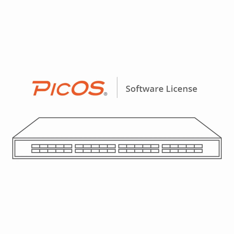 SFPS PicOSA® Perpetual License for 100G Switch, Includes VXLAN, EVPN, MLAG, OpenFlow (Per Device)