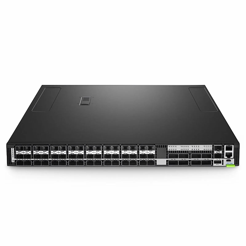 SFPS N8550-48B8C, 48-Port Ethernet Data Center Switch, 48 x 25Gb SFP28, 8 x 100Gb QSFP28 Uplinks, with 2 x 10Gb SFP+ Management Port, PicOSA®, Broadcom Trident 3 Chip, Back-to-Front Airflow