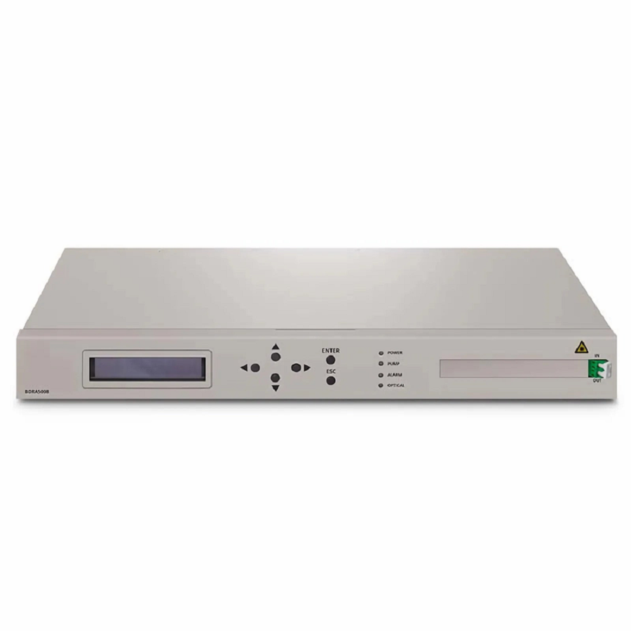 SFPS D7000 BDRA5008 Co-propagating Distributed Raman Amplifier with 8dB Gain, 80 Wavelengths, Dual AC PSUs, 1U Rack Mount
