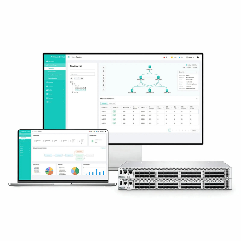 SFPS S5890-32C, 32-Port Ethernet L3 Switch, 32 x 100Gb QSFP28, PicOSA®, Support MLAG, Broadcom Chip