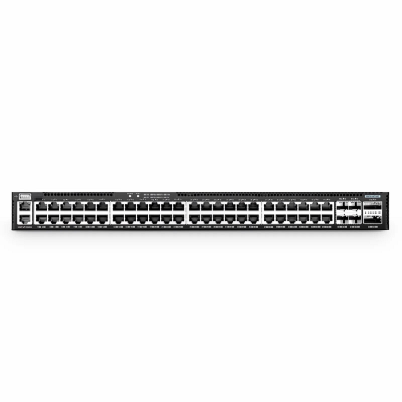 SFPS S5870-48T6BC, 48-Port Ethernet L3 Enterprise Switch, 48 x Gigabit RJ45, with 4 x 25Gb SFP28 and 2 x 100Gb QSFP28 Uplinks, PicOSA®, Support EVPN-VXLAN, Broadcom Chip